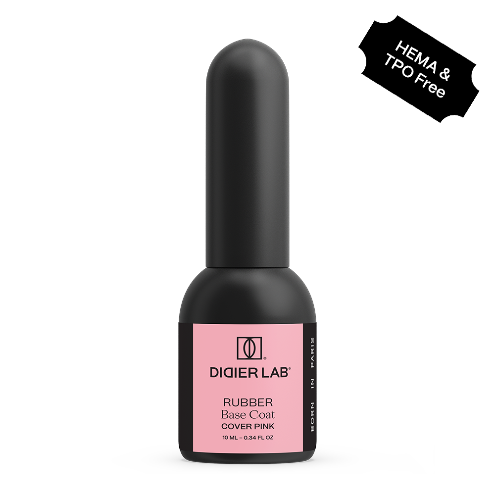 "DIDIER LAB" PODLAK RUBBER BASE COAT, COVER PINK, 10ML