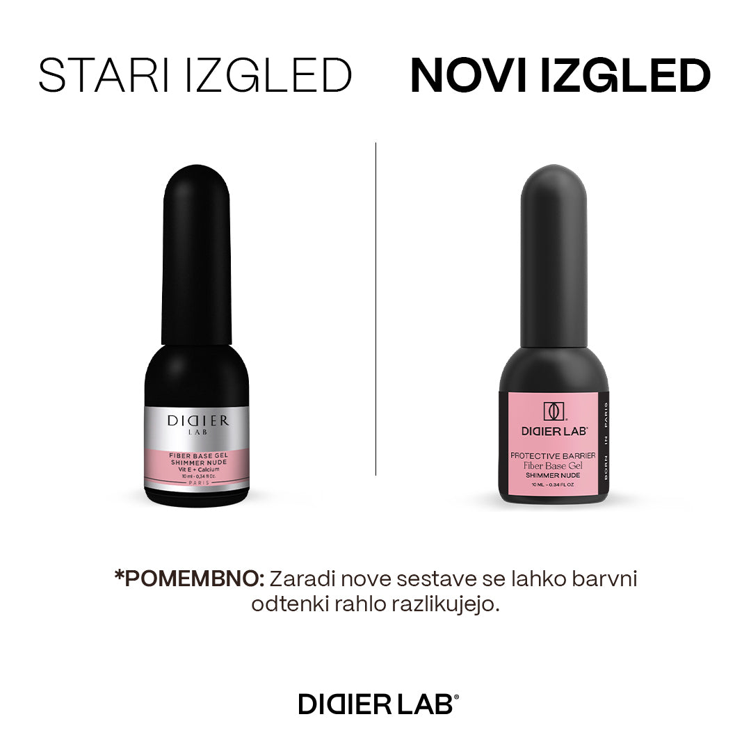 PODLAK SMART FIBER BASE "DIDIER LAB", SHIMMER NUDE, 10ML