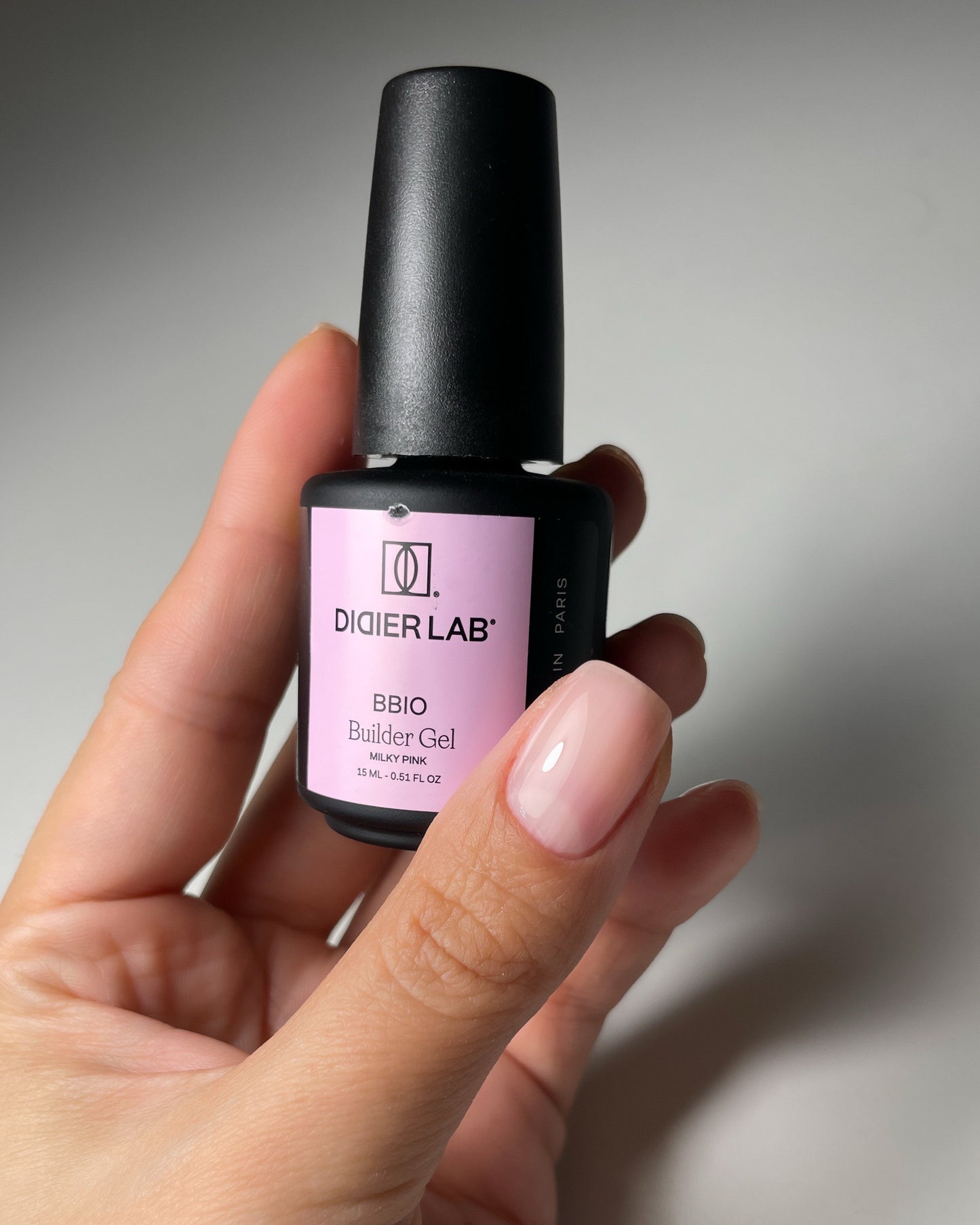Gradilni gel BBIO "Didier Lab" Milky Pink, 15ml