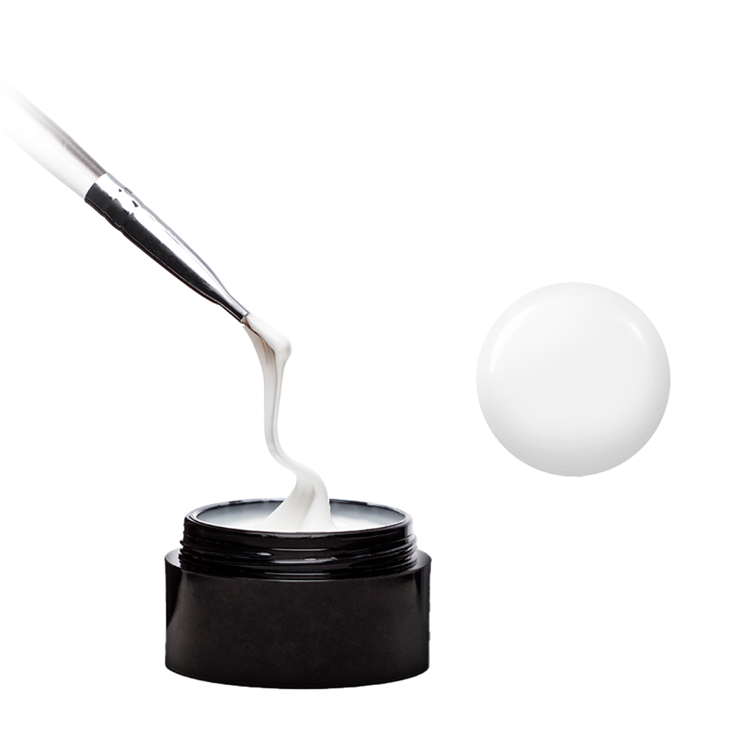 Fiber builder gel "Didier Lab", Ultra white, 50gr