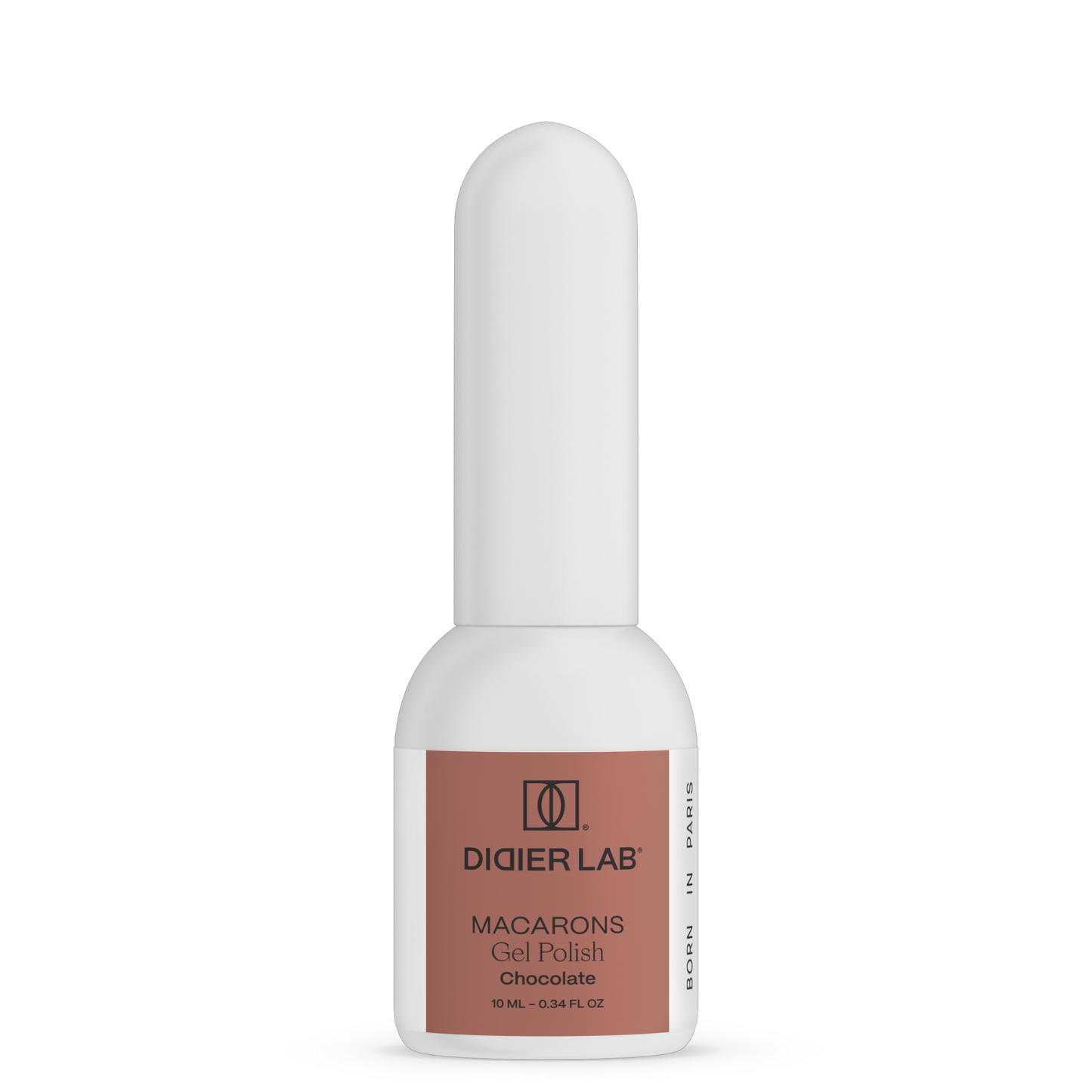 GEL LAK "DIDIER LAB", MACARONS, CHOCOLATE 10 ML