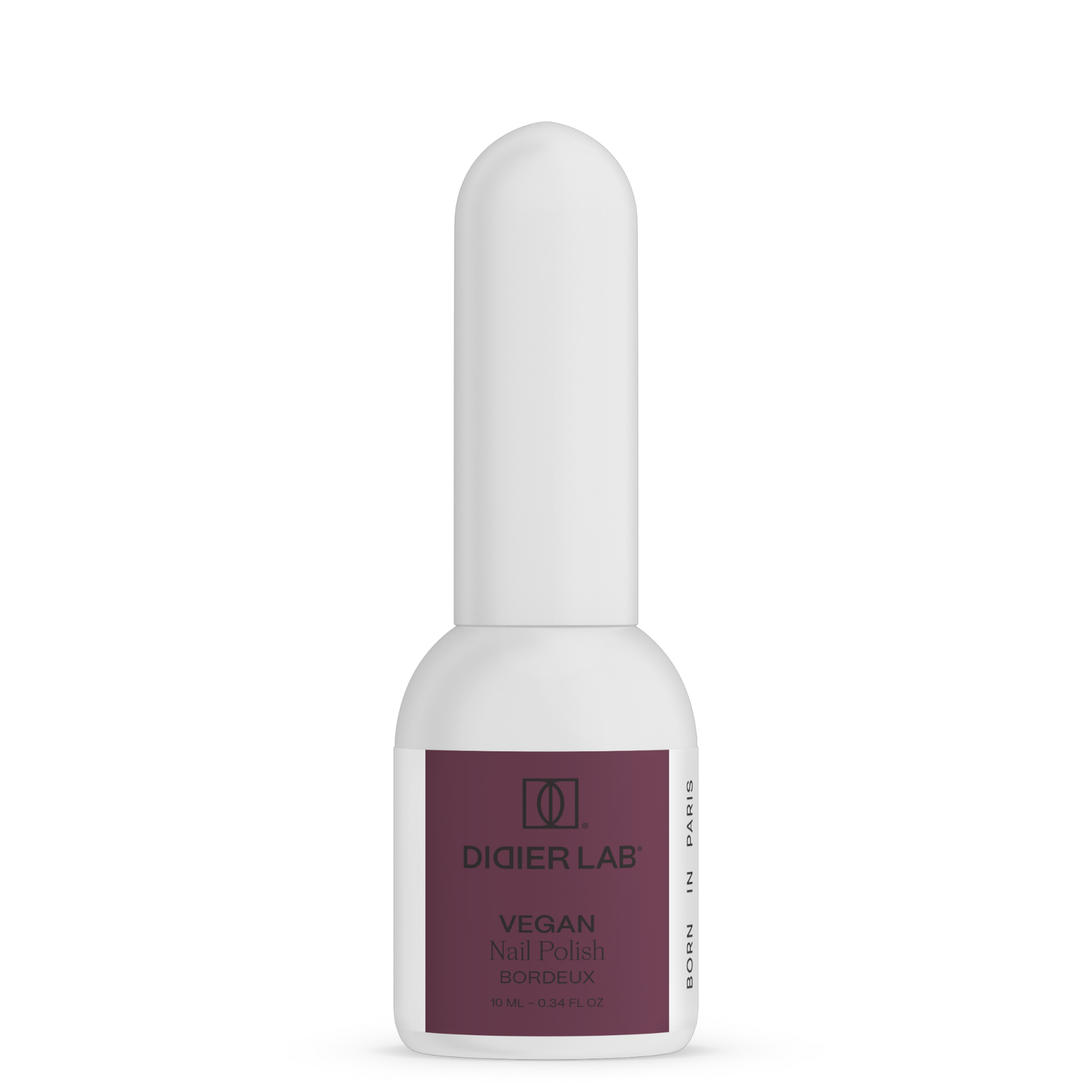 Green reactive, veganski lak za nohte "Didier Lab", bordeux, 10ml