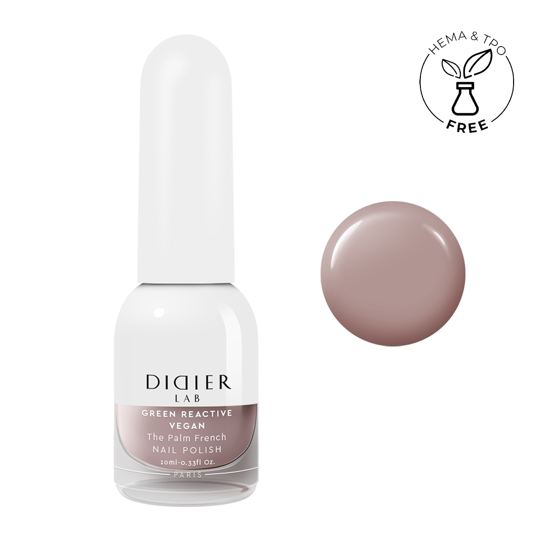 Green reactive, veganski lak za nohte"Didier Lab", The palm French, 10ml