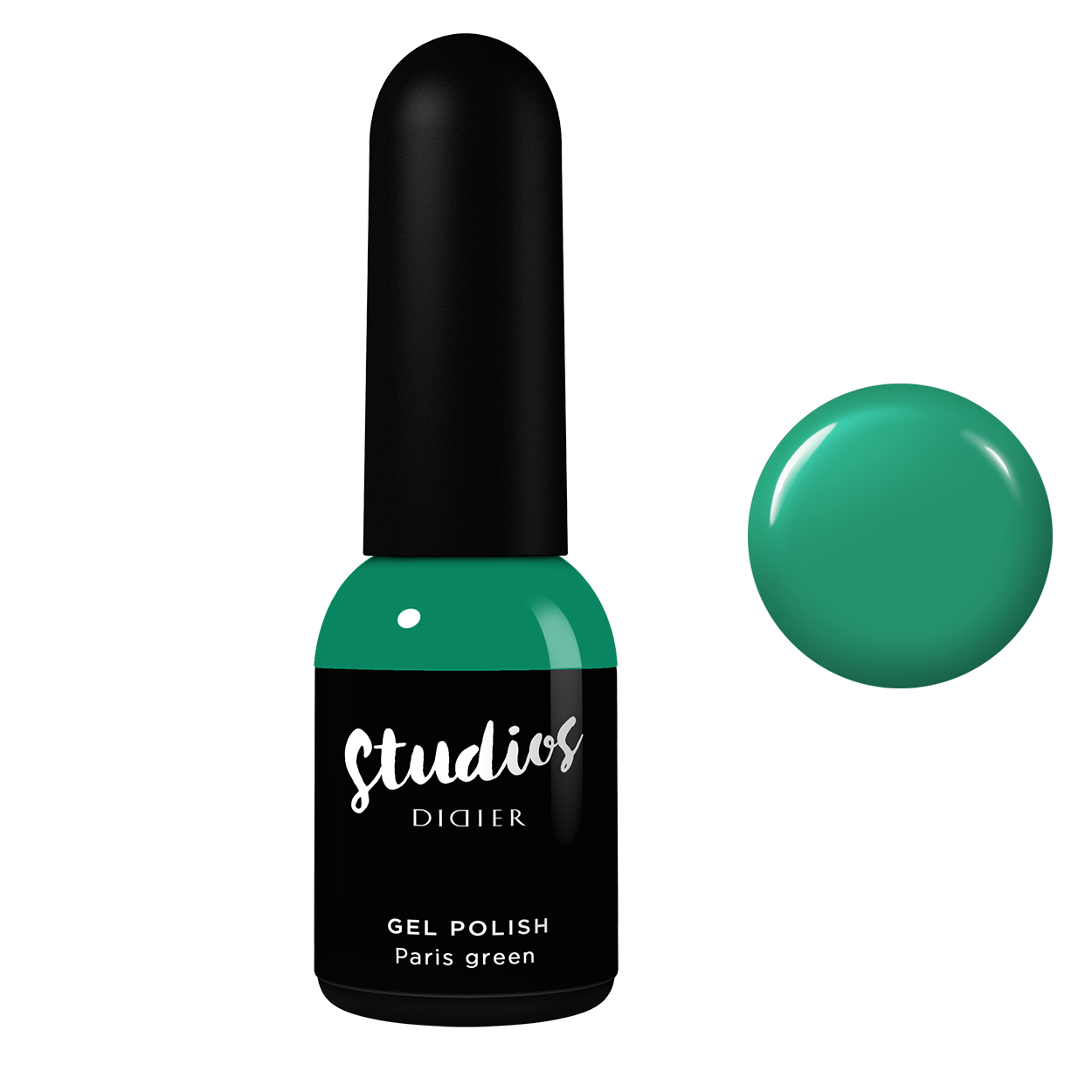 Gel polish "Studios Didier", Paris green, 8ml