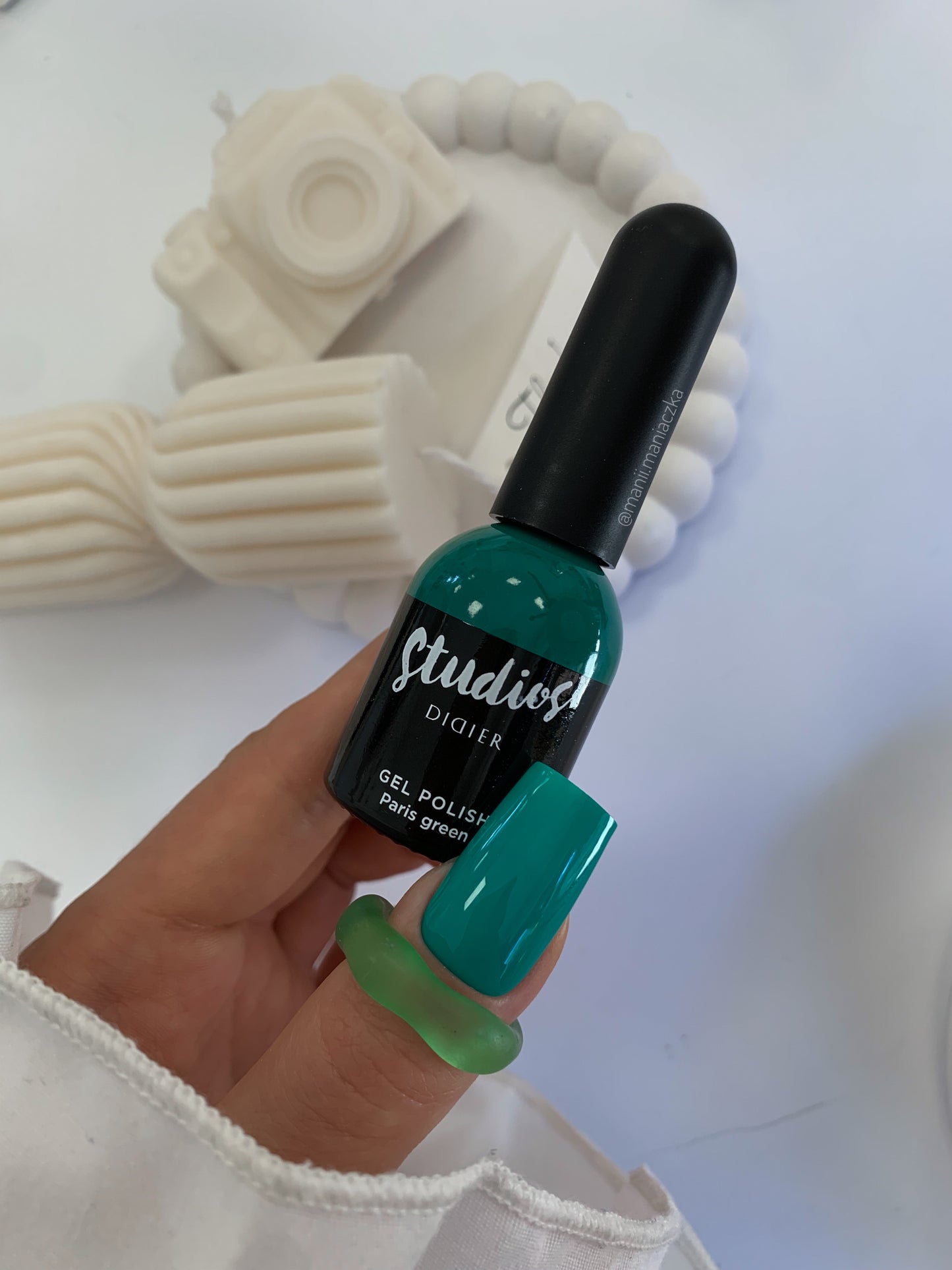 Gel polish "Studios Didier", Paris green, 8ml