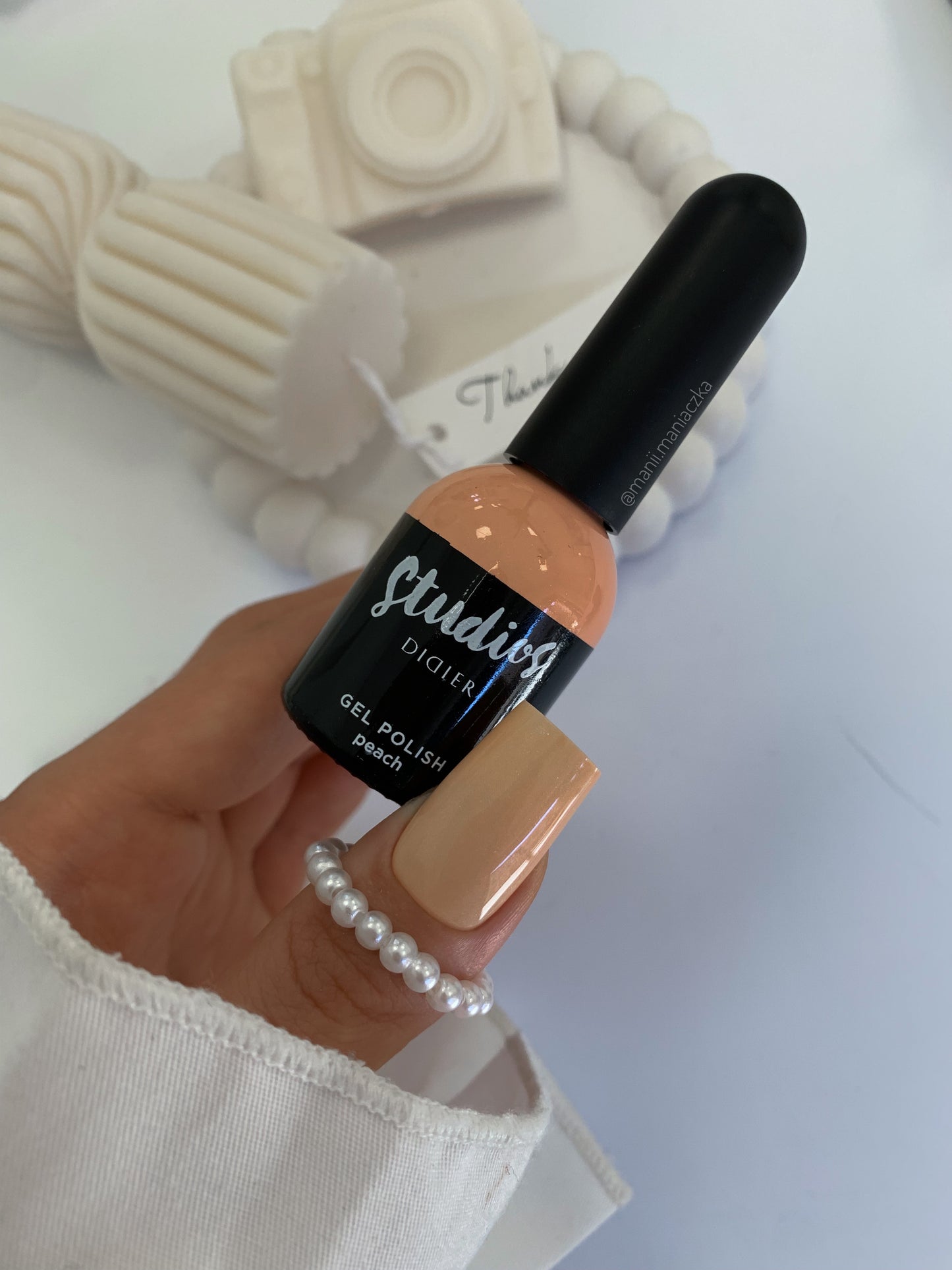 Gel polish "Studios Didier", peach, 8ml