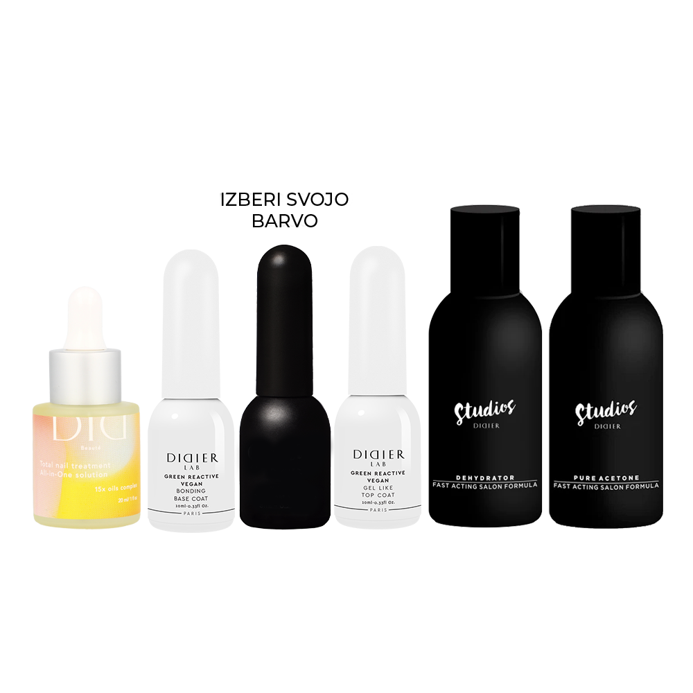 Veganski 6-delni set za manikuro