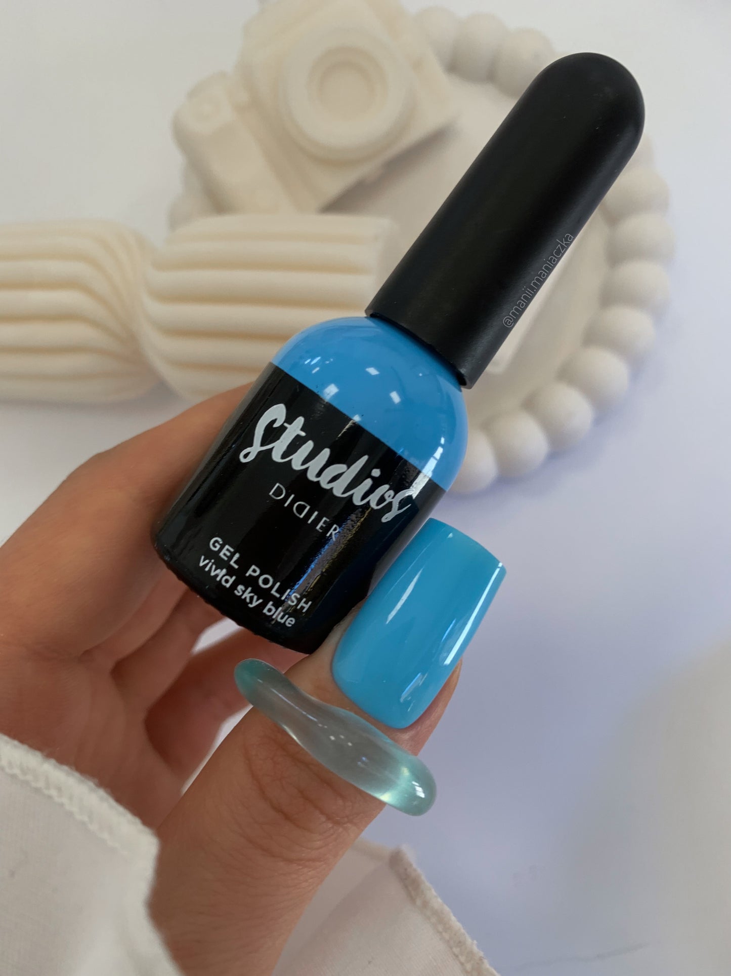 Gel polish "Studios Didier", vivid sky blue, 8ml