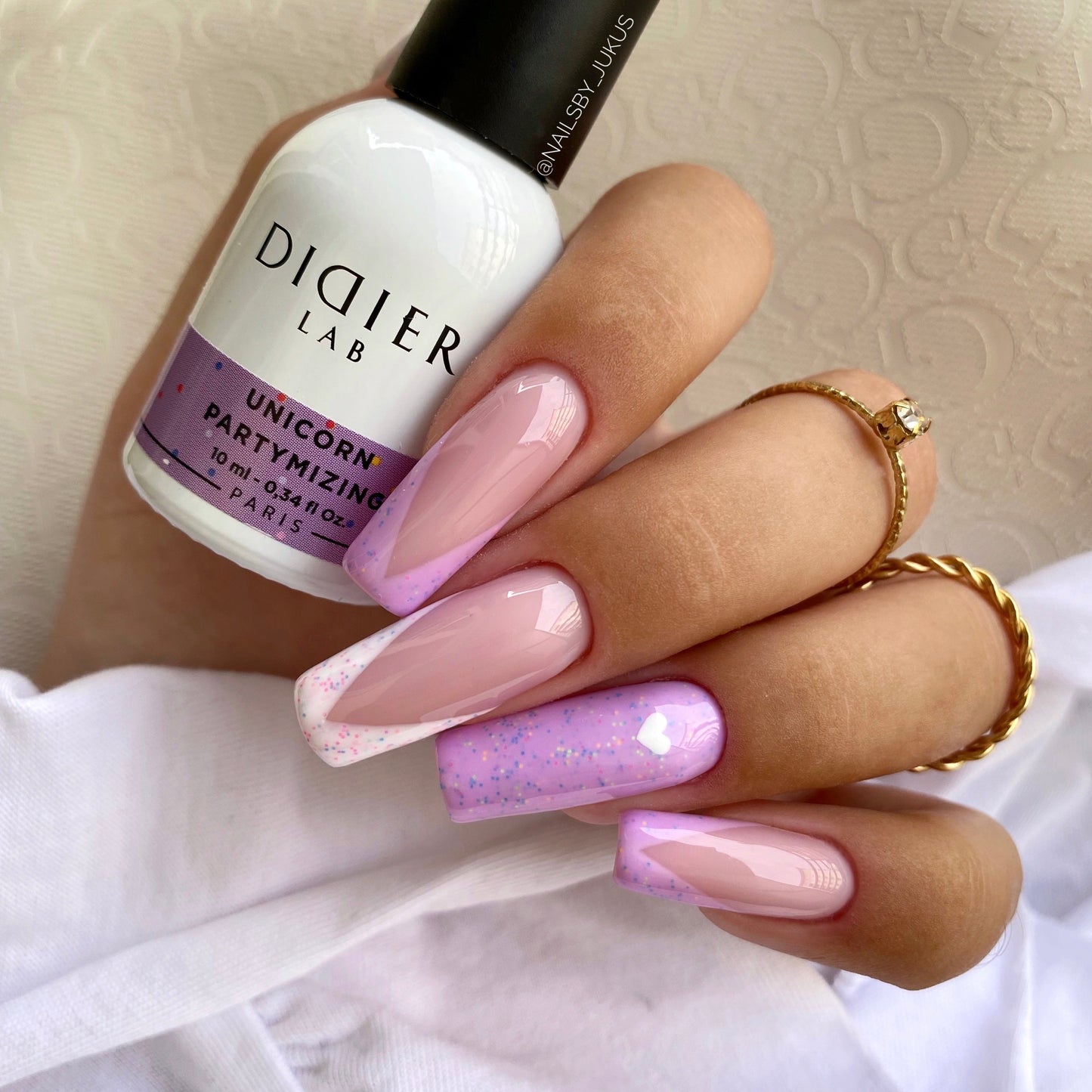 GEL LAK "DIDIER LAB", UNICORN, PARTYMAZING 10 ML