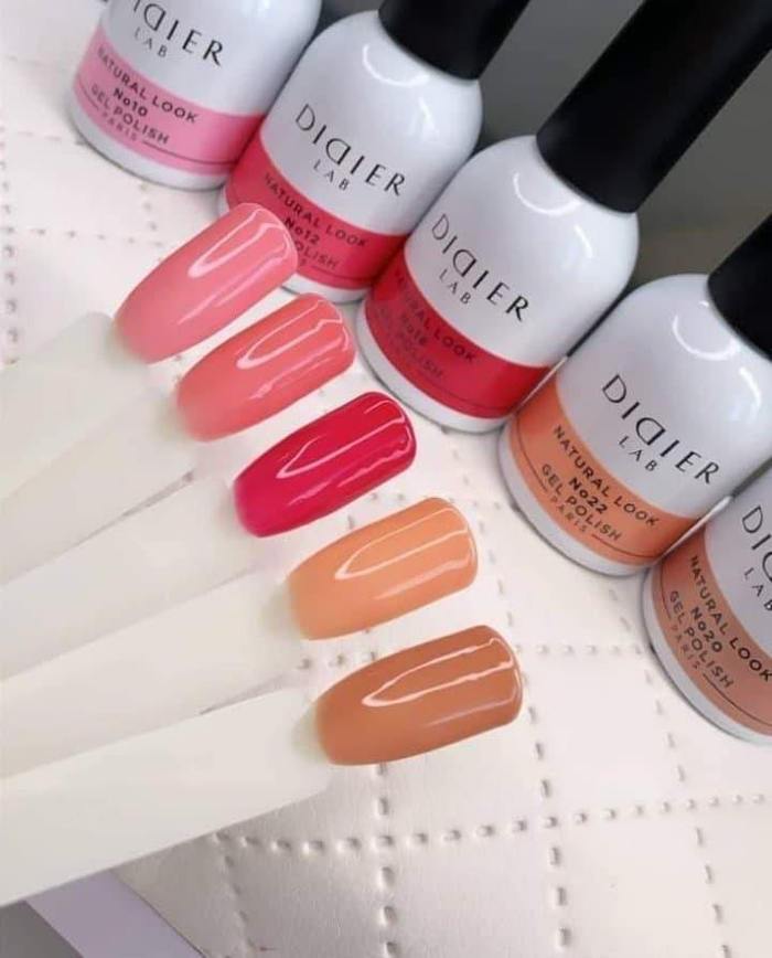GEL LAK "DIDIER LAB", NATURAL LOOK, NO.12