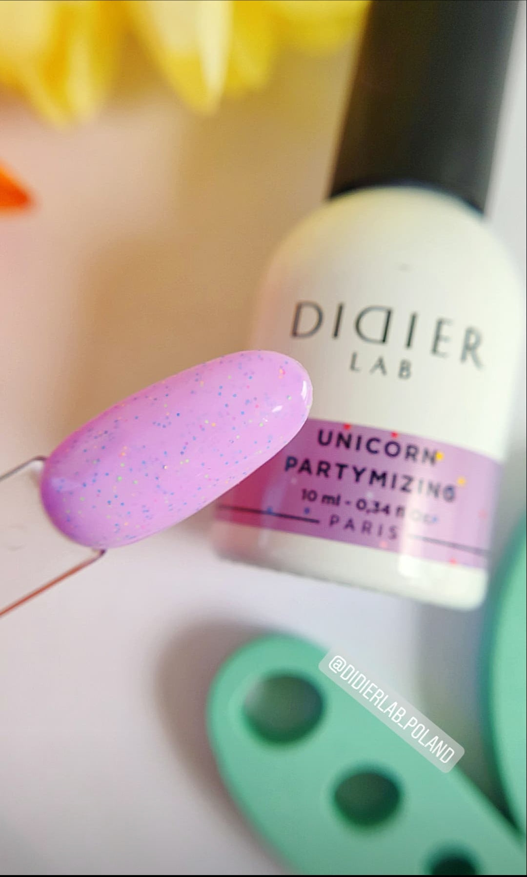 GEL LAK "DIDIER LAB", UNICORN, PARTYMAZING 10 ML