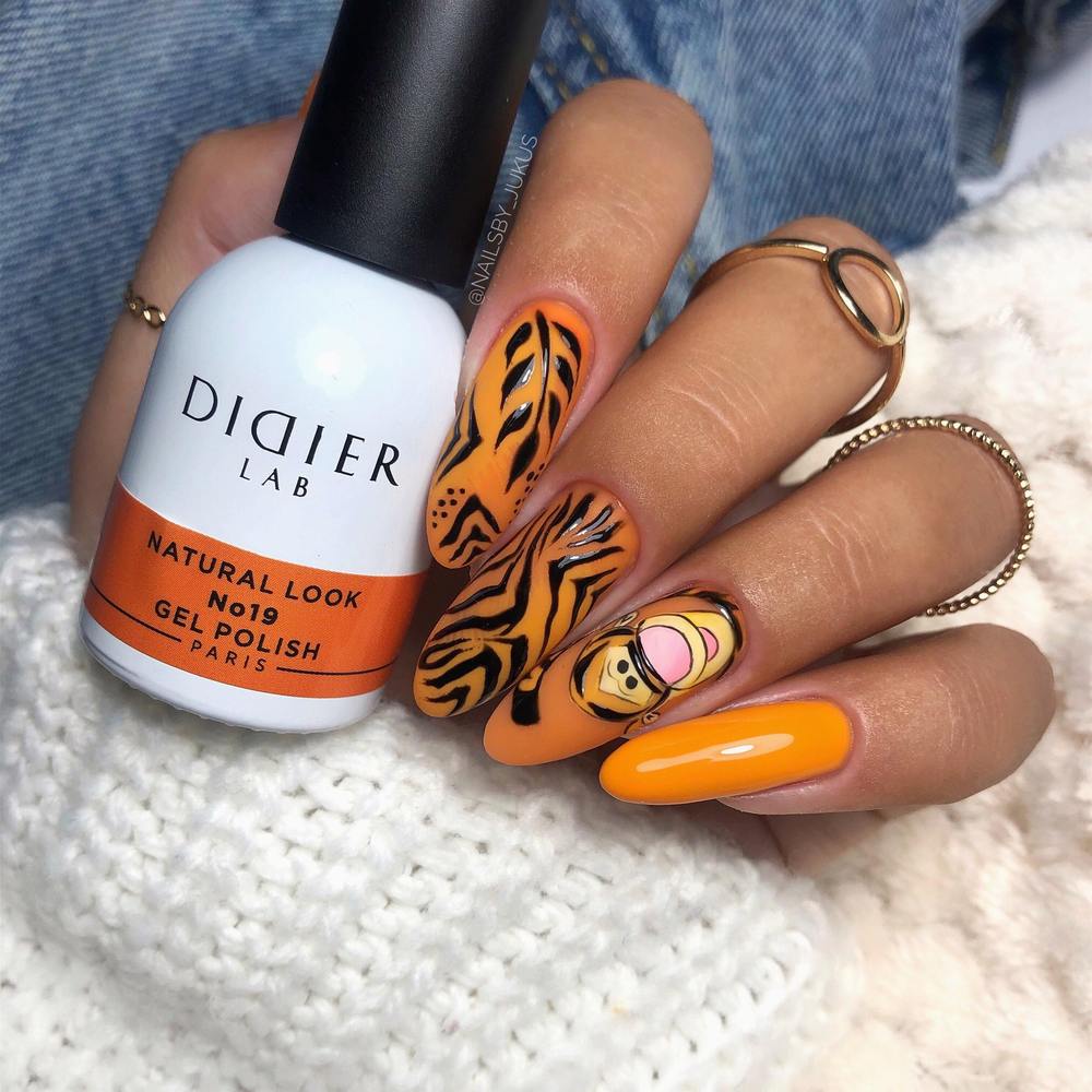 GEL LAK "DIDIER LAB", NATURAL LOOK, NO.19