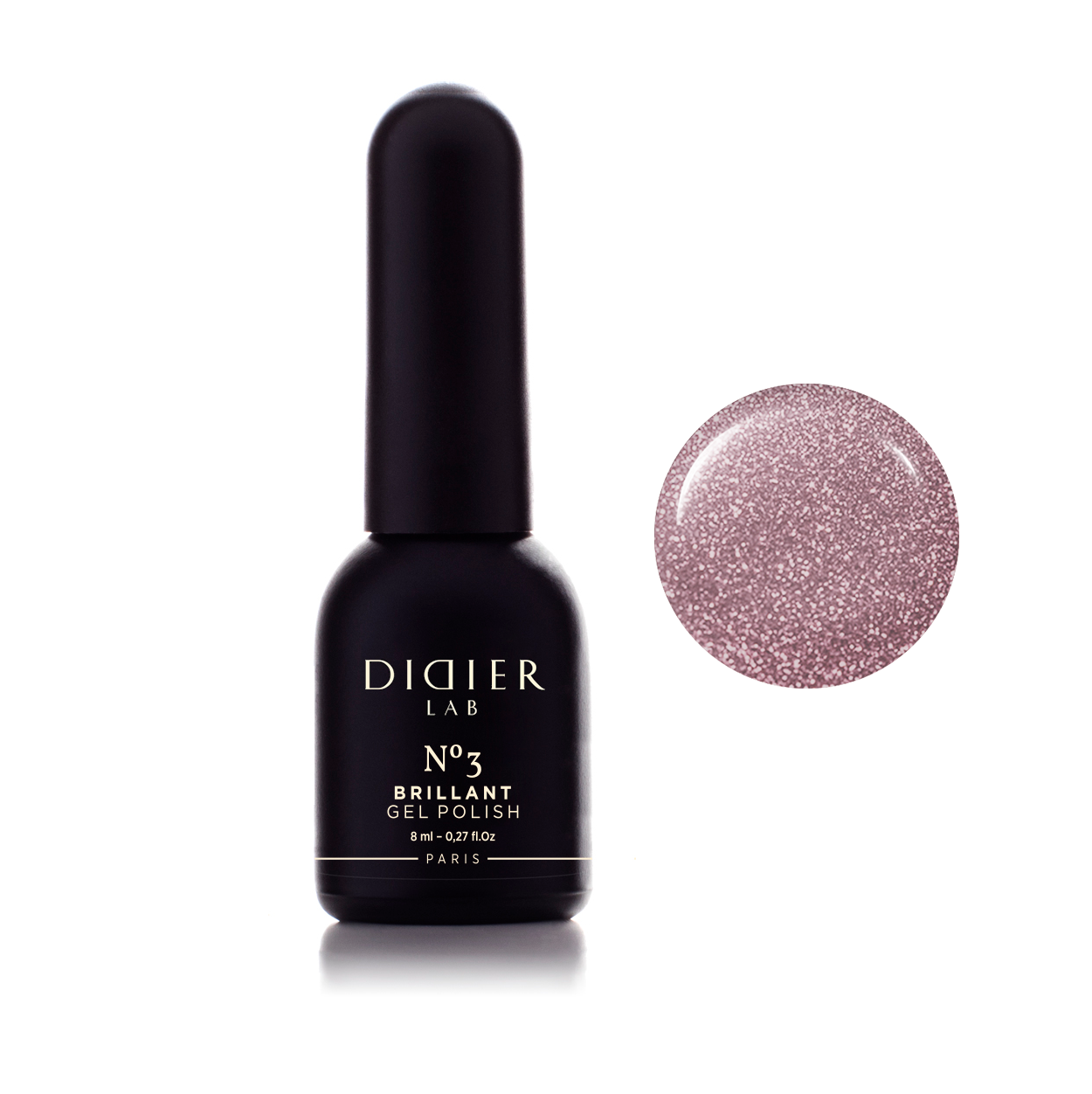 Gel lak "Didier Lab", Brillant kolekcija