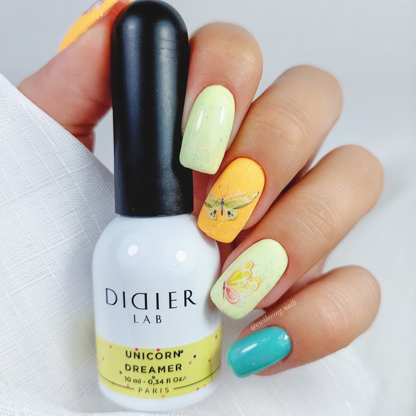GEL LAK "DIDIER LAB", UNICORN, DREAMER 10 ML