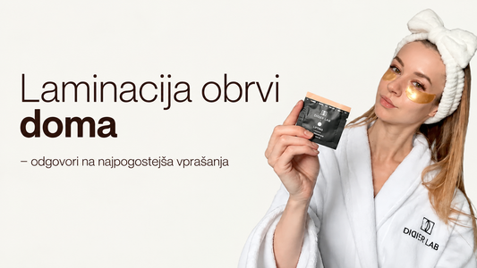 Laminacija obrvi doma – odgovori na najpogostejša vprašanja