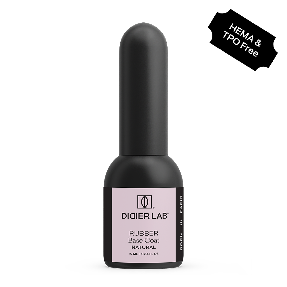 "DIDIER LAB" PODLAK RUBBER BASE COAT, NATURAL, 10ML