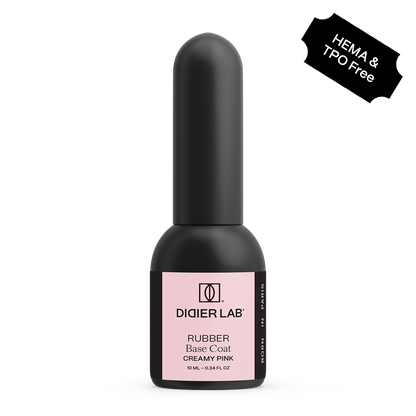 "DIDIER LAB" PODLAK RUBBER BASE COAT, CREAMY PINK, 10ML