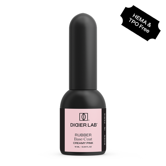 "DIDIER LAB" PODLAK RUBBER BASE COAT, CREAMY PINK, 10ML
