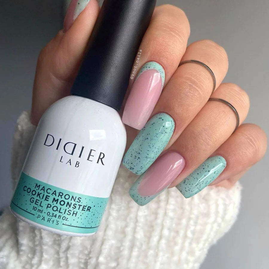 GEL LAK "DIDIER LAB", MACARONS, COOKIE MONSTER 10 ML