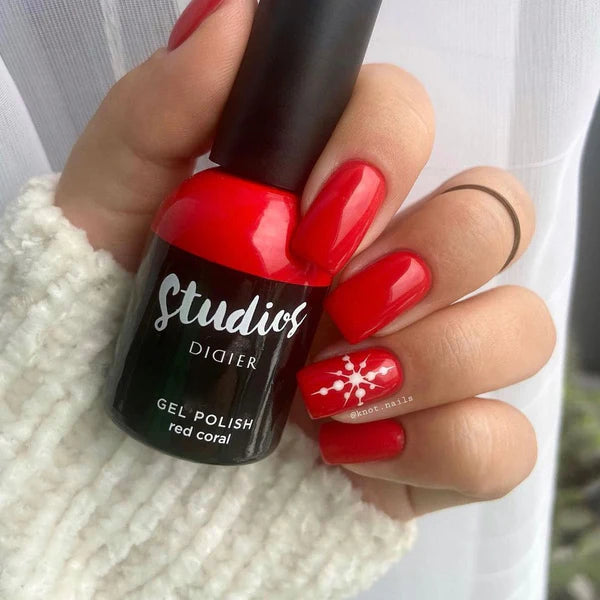 Gel lak Studios, RED CORAL, 8ML