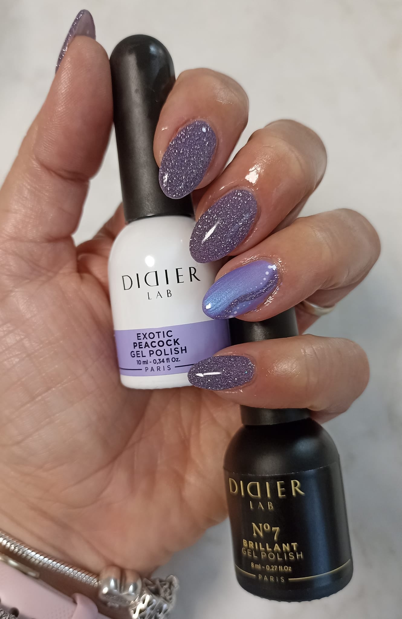 Gel lak "Didier Lab", Brillant, No7, 8ml