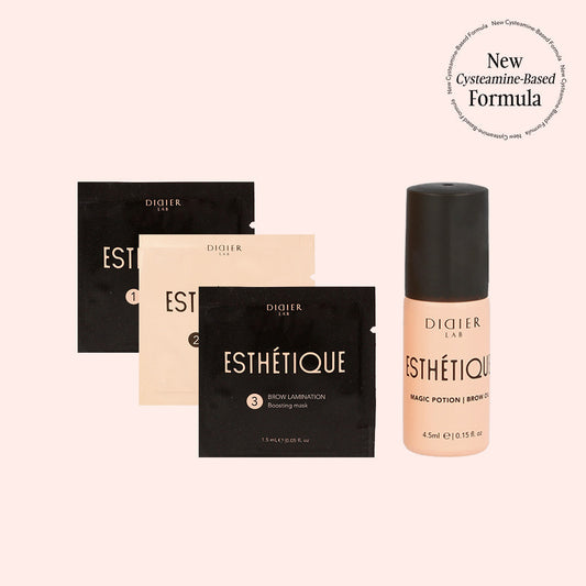 Set za laminacijo obrvi z oljem Esthétique, Didier Lab