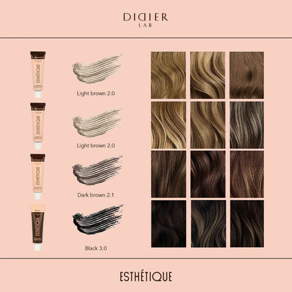 Brow and lash tint "Didier Lab"  Esthétique, Light brown 15ml, 1psc