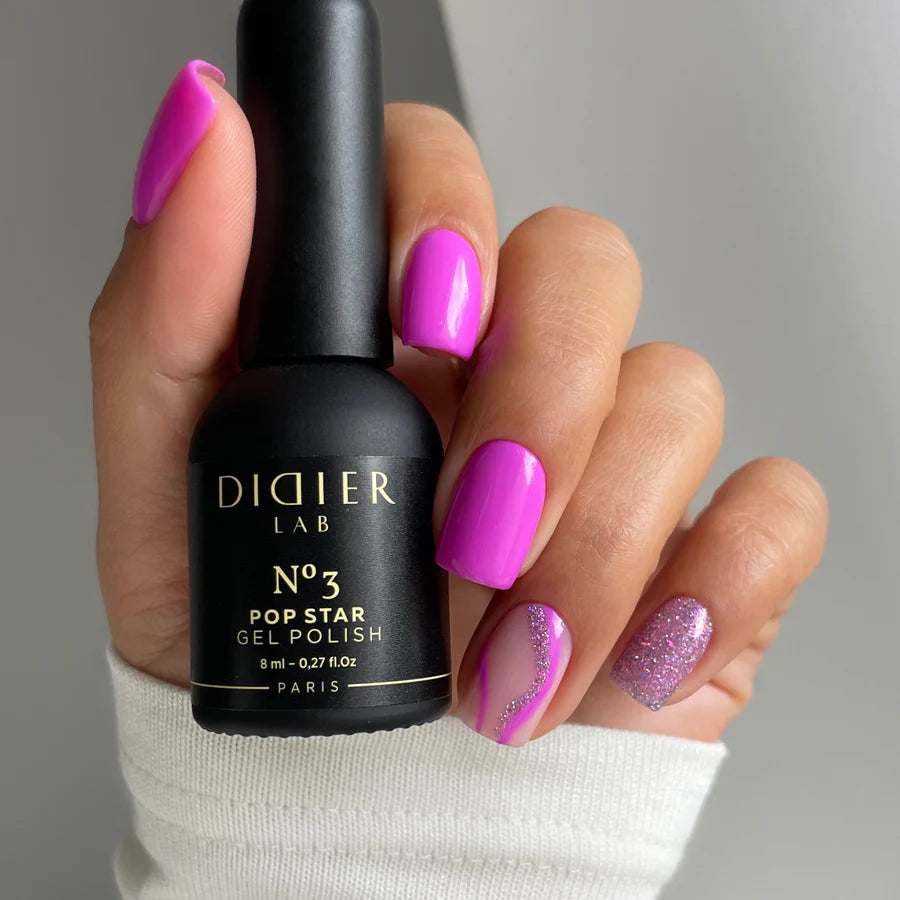 Gel lak "DidierLab", POP Star, No3, 8ml