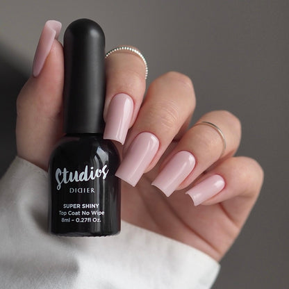 TOP COAT NO WIPE SUPER SHINY, DIDIER LAB, BREZ HEMA IN TPO, 10 ML