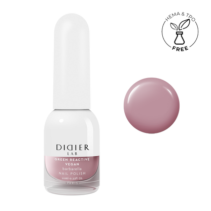 Green reactive, veganski lak za nohte"Didier Lab", barbarella, 10ml