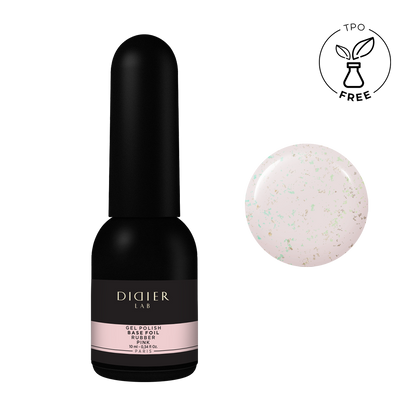 Rubber Base Foil gel lak, pink, 10ml