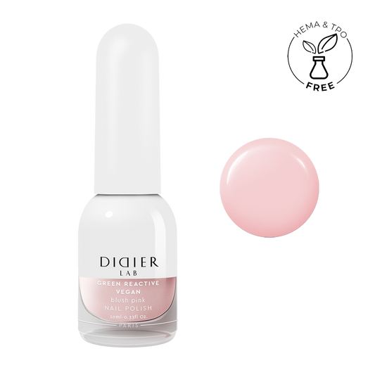 Green reactive, veganski lak za nohte"Didier Lab", blush pink, 10ml