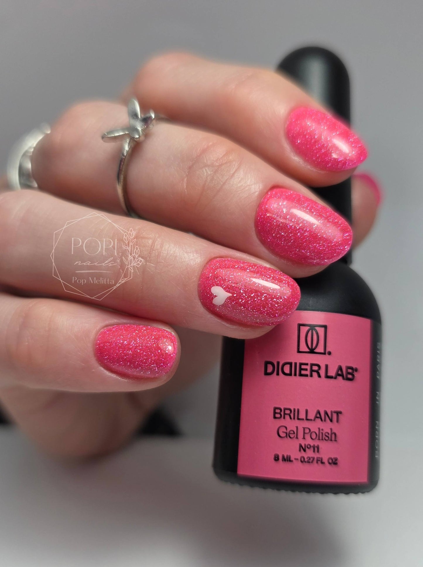 Gel lak "Didier Lab", Brillant, No11, 8ml