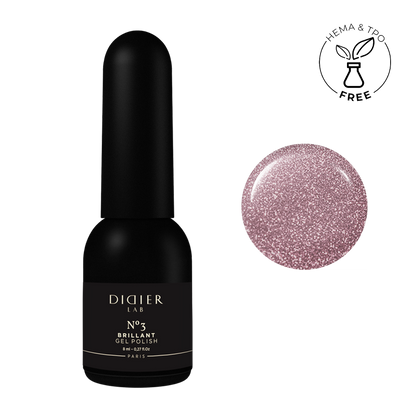 Gel lak "Didier Lab", Brillant, No3, 8ml