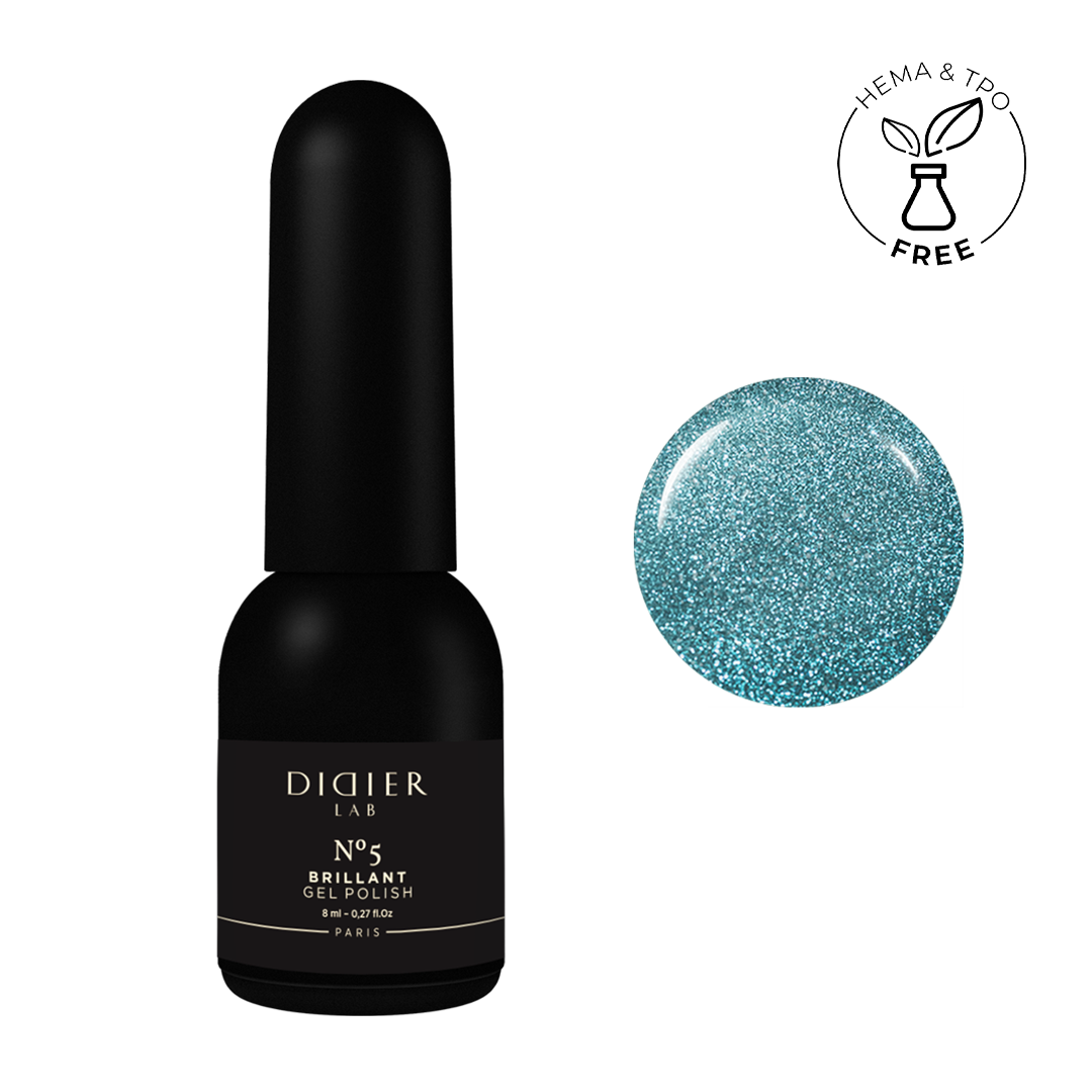 Gel lak "Didier Lab", Brillant, No5, 8ml