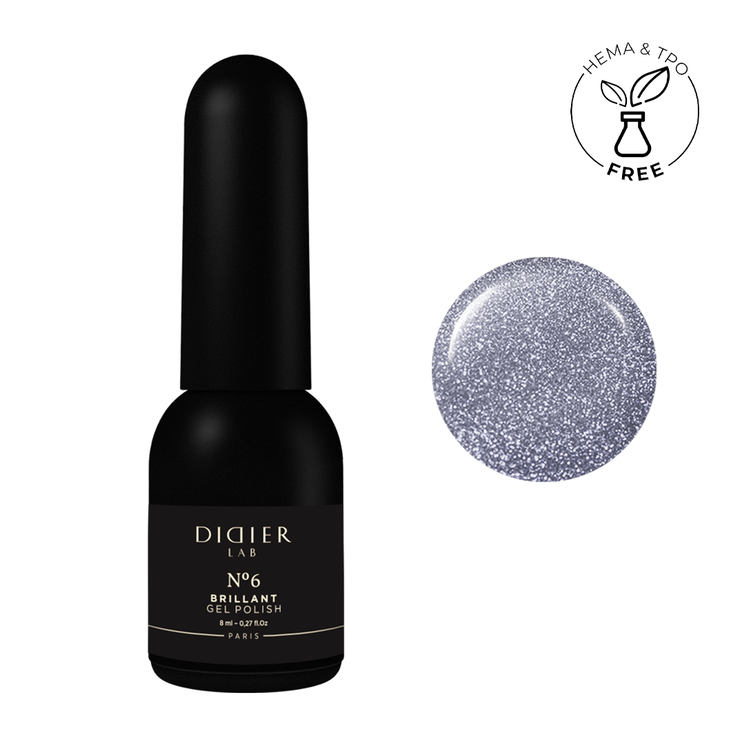 Gel lak "Didier Lab", Brillant, No6, 8ml