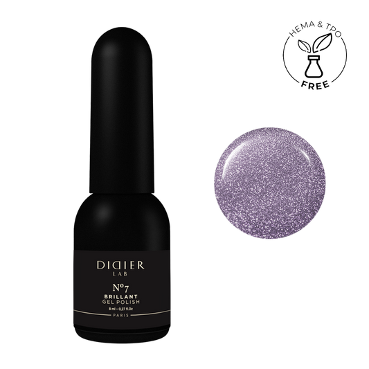 Gel lak "Didier Lab", Brillant, No7, 8ml