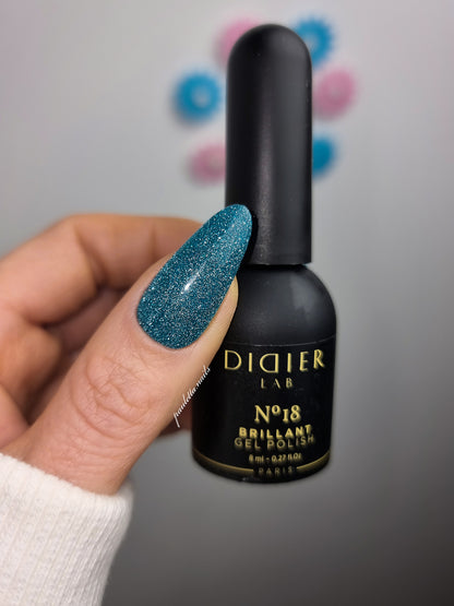 Gel lak "Didier Lab", Brillant, No18, 8ml