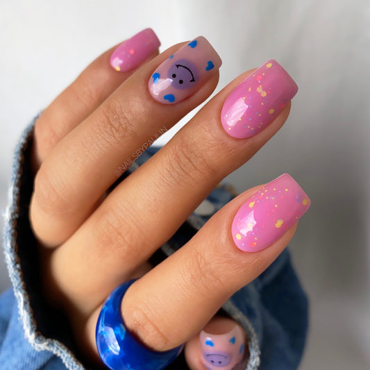 GEL LAK "DIDIER LAB", CONFETTI, LILAC 10ML