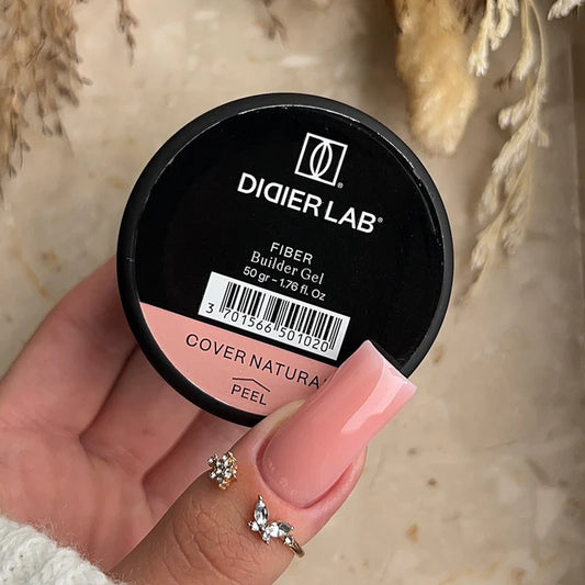 Fiber builder gel "Didier Lab", Cover natural, 50gr