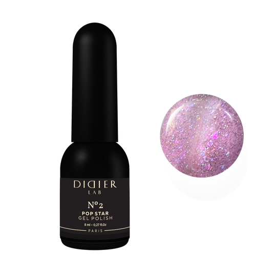 Gel lak "DidierLab", POP Star, No2, 8ml