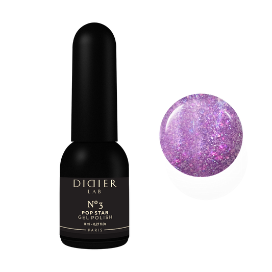Gel lak "DidierLab", POP Star, No3, 8ml
