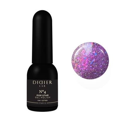 Gel lak "DidierLab", POP Star, No4, 8ml