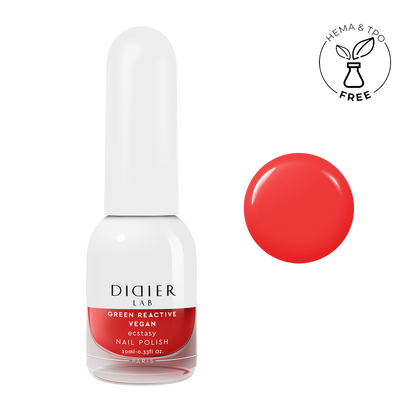 Green reactive, veganski lak za nohte "Didier Lab", ecstasy, 10ml
