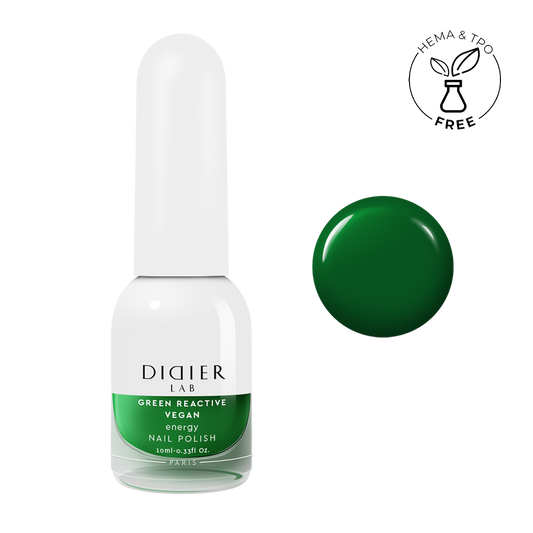 Green reactive, veganski lak za nohte "Didier Lab", energy, 10ml