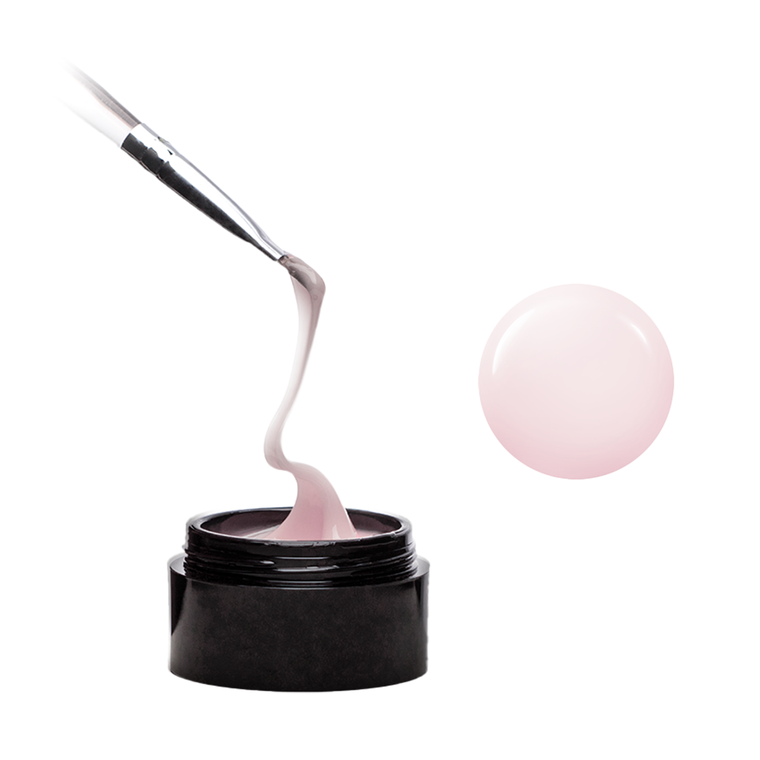 Fiber builder gel "Didier Lab", Soft Pink, 50gr