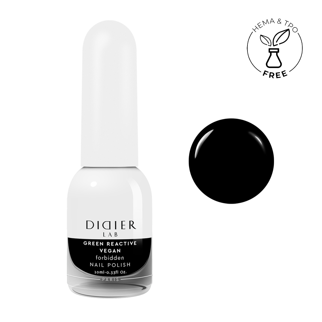 Green reactive, veganski lak za nohte "Didier Lab", forbidden, 10ml