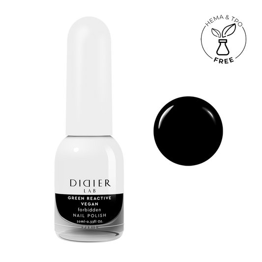 Green reactive, veganski lak za nohte "Didier Lab", forbidden, 10ml