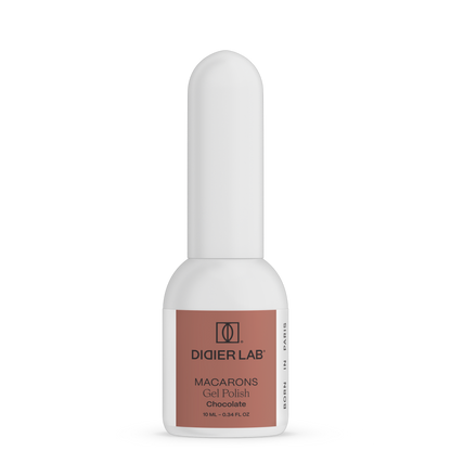 GEL LAK "DIDIER LAB", MACARONS, CHOCOLATE 10 ML
