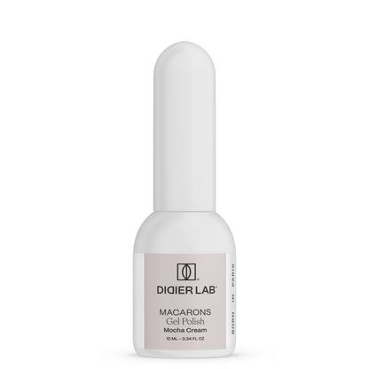 GEL LAK "DIDIER LAB", MACARONS, MOCHA CREAM 10 ML